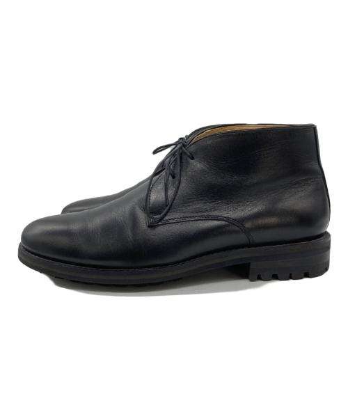 Alfredo BANNISTER（アルフレッドバニスター）Alfredo BANNISTER (アルフレッドバニスター) チャッカブーツ ブラック サイズ:SIZE 41（25.5cm〜26.0cm）の古着・服飾アイテム