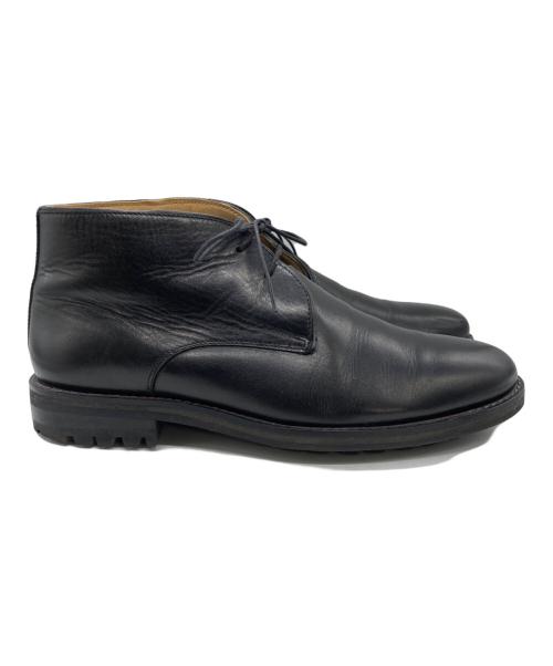 Alfredo BANNISTER（アルフレッドバニスター）Alfredo BANNISTER (アルフレッドバニスター) チャッカブーツ ブラック サイズ:SIZE 41（25.5cm〜26.0cm）の古着・服飾アイテム