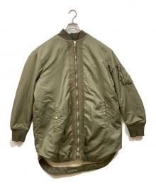 DIESEL Black Gold（ディーゼル ブラック ゴールド）の古着「July ボンバージャケット」｜カーキ