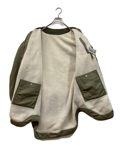 DIESEL Black Gold（ディーゼル ブラック ゴールド）DIESEL Black Gold (ディーゼル ブラック ゴールド) July ボンバージャケット カーキ サイズ:46の古着・服飾アイテム