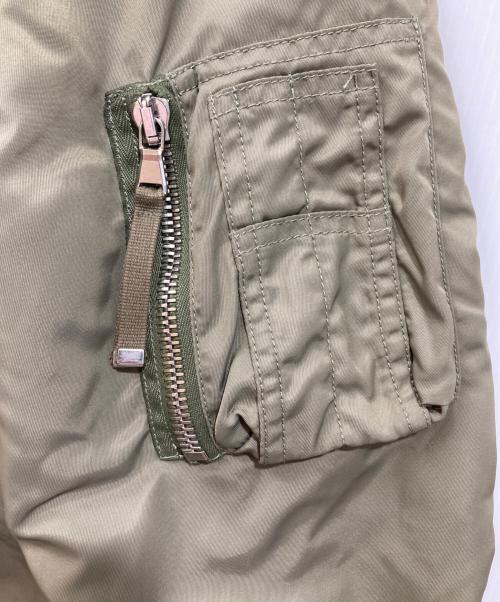 DIESEL Black Gold（ディーゼル ブラック ゴールド）DIESEL Black Gold (ディーゼル ブラック ゴールド) July ボンバージャケット カーキ サイズ:46の古着・服飾アイテム