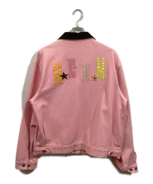 MR.ENJOY DA MONEY（ミスター エンジョイ ダ マネー）MR.ENJOY DA MONEY (ミスター エンジョイ ダ マネー) ワークジャケット ピンク サイズ:	SIZE Mの古着・服飾アイテム