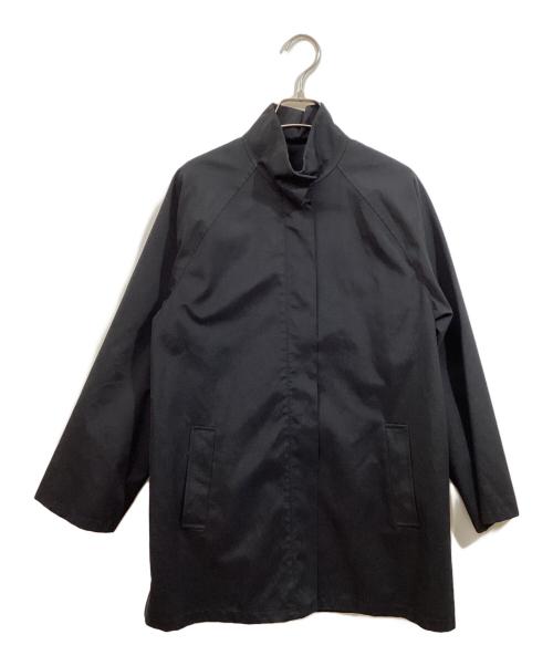 WEEKEND Max Mara（ウィークエンド マックスマーラ）Weekend Max Mara (ウィークエンド マックスマーラ) スタンドカラーコート ブラック サイズ:	SIZE 38の古着・服飾アイテム
