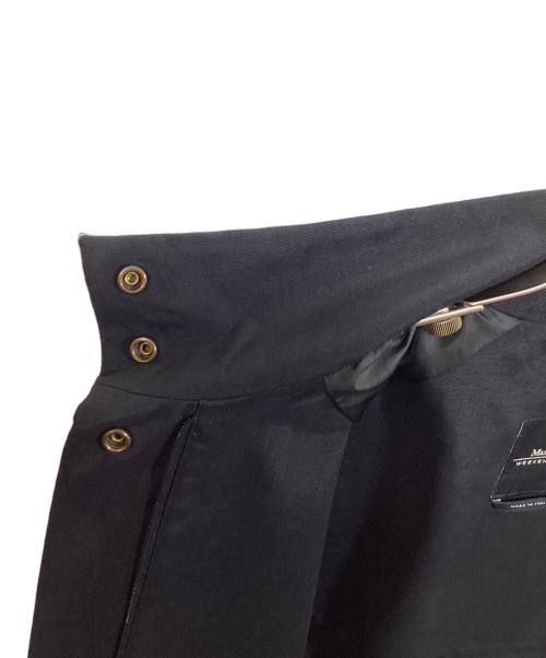WEEKEND Max Mara（ウィークエンド マックスマーラ）Weekend Max Mara (ウィークエンド マックスマーラ) スタンドカラーコート ブラック サイズ:	SIZE 38の古着・服飾アイテム