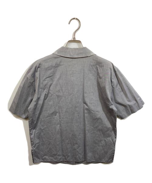 Burberry's（バーバリー）Burberry's (バーバリー) 古着刺繍シャツ グレー サイズ:	SIZE 9の古着・服飾アイテム
