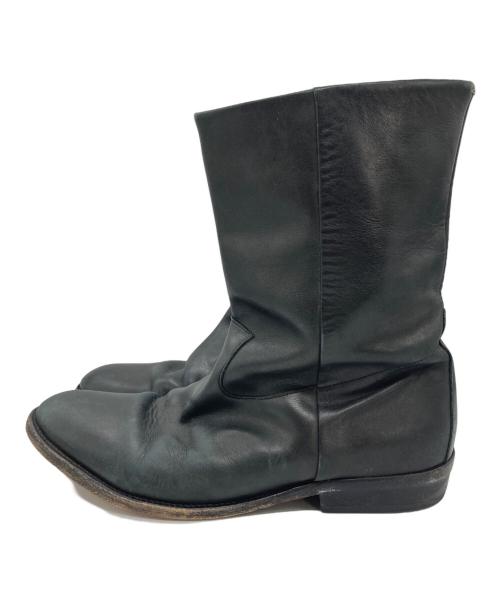 Maison Margiela（メゾンマルジェラ）Maison Margiela (メゾンマルジェラ) ペコスブーツ ブラック サイズ:43の古着・服飾アイテム