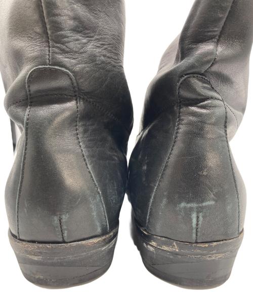 Maison Margiela（メゾンマルジェラ）Maison Margiela (メゾンマルジェラ) ペコスブーツ ブラック サイズ:43の古着・服飾アイテム