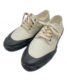 Maison Margiela（メゾンマルジェラ）の古着「レザースニーカー」｜アイボリー