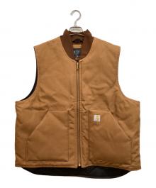 CarHartt（カーハート）の古着「DUCK VEST ARCTIC QUILT LINED」｜ブラウン