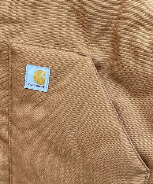 CarHartt（カーハート）CarHartt (カーハート) DUCK VEST ARCTIC QUILT LINED ブラウン サイズ:XLの古着・服飾アイテム