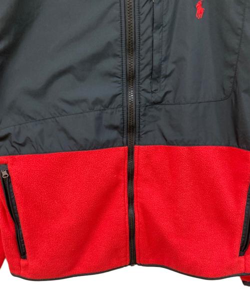 POLO RALPH LAUREN（ポロ・ラルフローレン）POLO RALPH LAUREN (ポロ・ラルフローレン) フリースジャケット レッド サイズ:	SIZE 160の古着・服飾アイテム