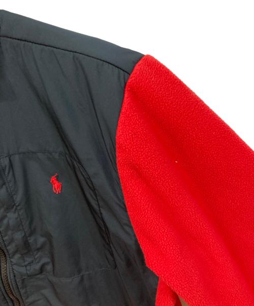 POLO RALPH LAUREN（ポロ・ラルフローレン）POLO RALPH LAUREN (ポロ・ラルフローレン) フリースジャケット レッド サイズ:	SIZE 160の古着・服飾アイテム