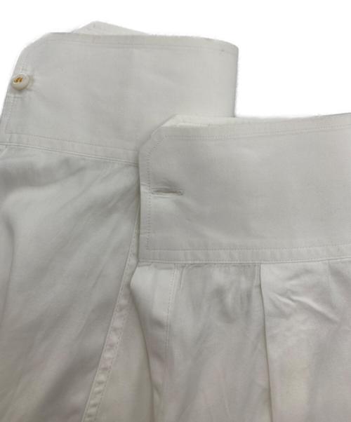 DSQUARED2（ディースクエアード）DSQUARED2 (ディースクエアード) ロゴ長袖シャツ ホワイト サイズ:	SIZE 46の古着・服飾アイテム