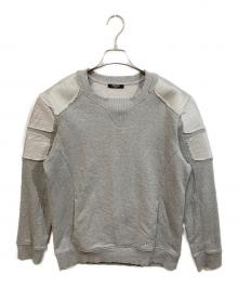 BALMAIN（バルマン）の古着「バイカースウェット」｜グレー