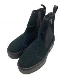 PUMA（プーマ）の古着「MAYZE CHELSEA SUEDE」｜ブラック