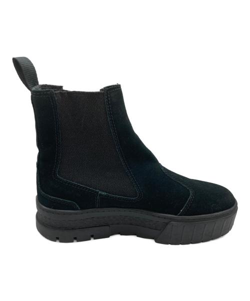 PUMA（プーマ）PUMA (プーマ) MAYZE CHELSEA SUEDE ブラック サイズ:23.5㎝の古着・服飾アイテム