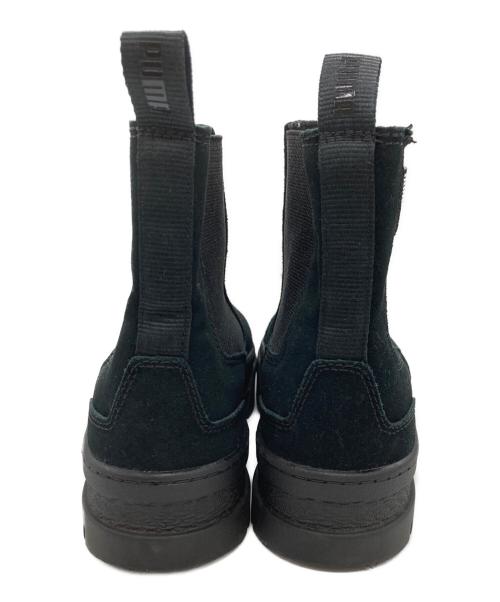 PUMA（プーマ）PUMA (プーマ) MAYZE CHELSEA SUEDE ブラック サイズ:23.5㎝の古着・服飾アイテム