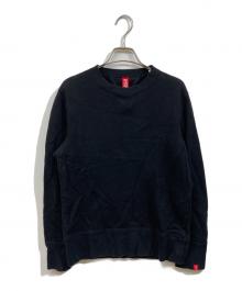LOOPWHEELER×BEAMS（ループウィラー×ビームス）の古着「クルーネックスウェット」｜ブラック