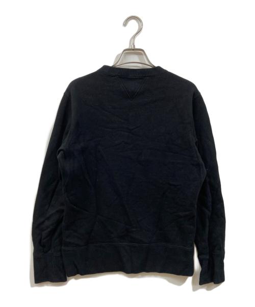 LOOPWHEELER（ループウィラー）LOOPWHEELER (ループウィラー) BEAMS (ビームス) クルーネックスウェット ブラック サイズ:SIZE Mの古着・服飾アイテム