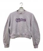 GANNIガニー）の古着「ロゴスウェット」｜ラベンダー