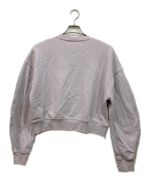 GANNI（ガニー）GANNI (ガニー) ロゴスウェット ラベンダー サイズ:Sの古着・服飾アイテム