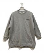 GANNIガニー）の古着「ロゴスウェット」｜グレー