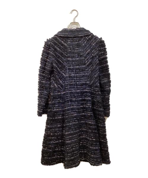 Rene（ルネ）Rene (ルネ) ツイードコート ネイビー サイズ:34の古着・服飾アイテム