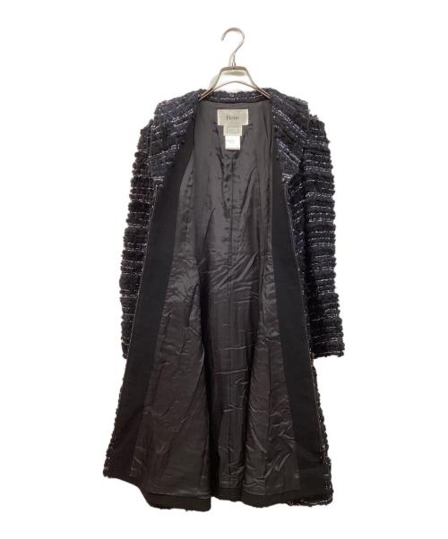 Rene（ルネ）Rene (ルネ) ツイードコート ネイビー サイズ:34の古着・服飾アイテム