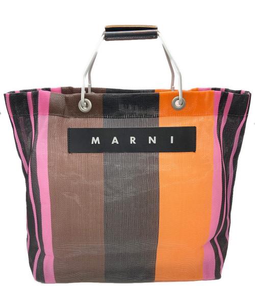 MARNI（マルニ）MARNI (マルニ) MARKET STRIPE BAG マルチカラーの古着・服飾アイテム