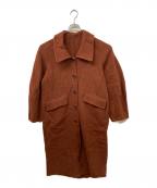 CLANEクラネ）の古着「ARCH SLEEVE REVER COAT」｜ブラウン