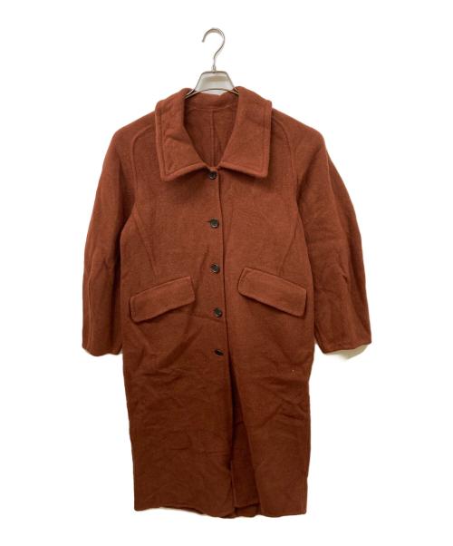 CLANE（クラネ）CLANE (クラネ) ARCH SLEEVE REVER COAT ブラウン サイズ:	SIZE 1の古着・服飾アイテム