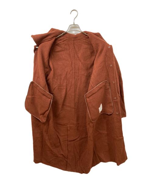 CLANE（クラネ）CLANE (クラネ) ARCH SLEEVE REVER COAT ブラウン サイズ:	SIZE 1の古着・服飾アイテム