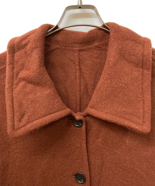 CLANE（クラネ）CLANE (クラネ) ARCH SLEEVE REVER COAT ブラウン サイズ:	SIZE 1の古着・服飾アイテム
