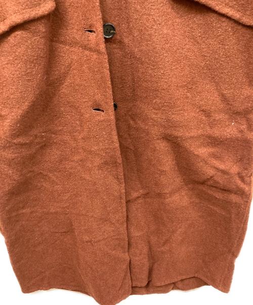 CLANE（クラネ）CLANE (クラネ) ARCH SLEEVE REVER COAT ブラウン サイズ:	SIZE 1の古着・服飾アイテム