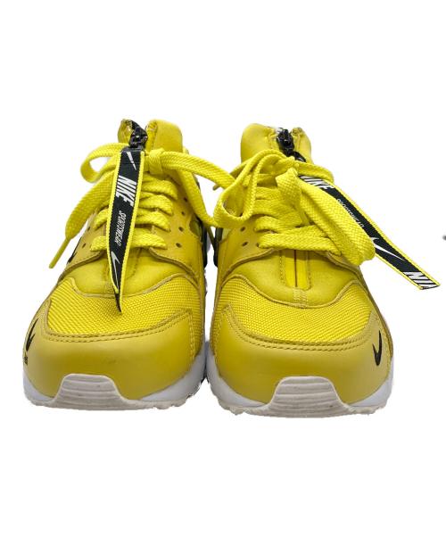NIKE（ナイキ）NIKE (ナイキ) Air Huarache Low Run Premium Running Zip Shoes イエロー サイズ:23.5cmの古着・服飾アイテム