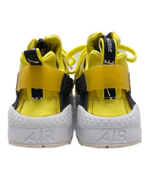 NIKE（ナイキ）NIKE (ナイキ) Air Huarache Low Run Premium Running Zip Shoes イエロー サイズ:23.5cmの古着・服飾アイテム