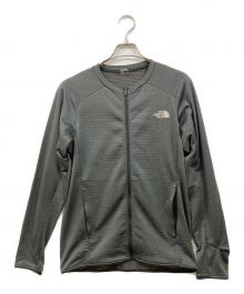 THE NORTH FACE（ザ ノース フェイス）の古着「サーマルバーサグリッドフルジップクルー」｜グレー