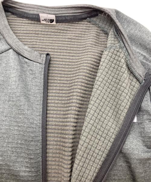 THE NORTH FACE（ザ ノース フェイス）THE NORTH FACE (ザ ノース フェイス) サーマルバーサグリッドフルジップクルー グレー サイズ:Sの古着・服飾アイテム