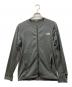 THE NORTH FACE（ザ ノース フェイス）の古着「サーマルバーサグリッドフルジップクルー」｜グレー