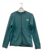 THE NORTH FACEザ ノース フェイス）の古着「Thermal Versa Grid Full Zip Crew」｜グリーン