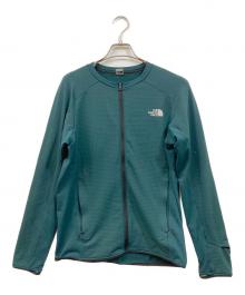 THE NORTH FACE（ザ ノース フェイス）の古着「Thermal Versa Grid Full Zip Crew」｜グリーン