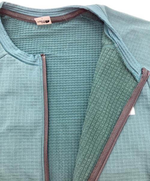 THE NORTH FACE（ザ ノース フェイス）THE NORTH FACE (ザ ノース フェイス) Thermal Versa Grid Full Zip Crew グリーン サイズ:Sの古着・服飾アイテム