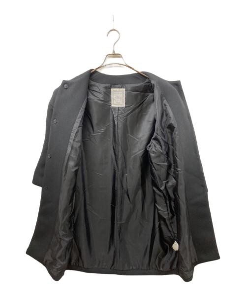 BEARDSLEY（ビアズリー）BEARDSLEY (ビアズリー) ノーカラーコート ブラック サイズ:SIZE Freeの古着・服飾アイテム