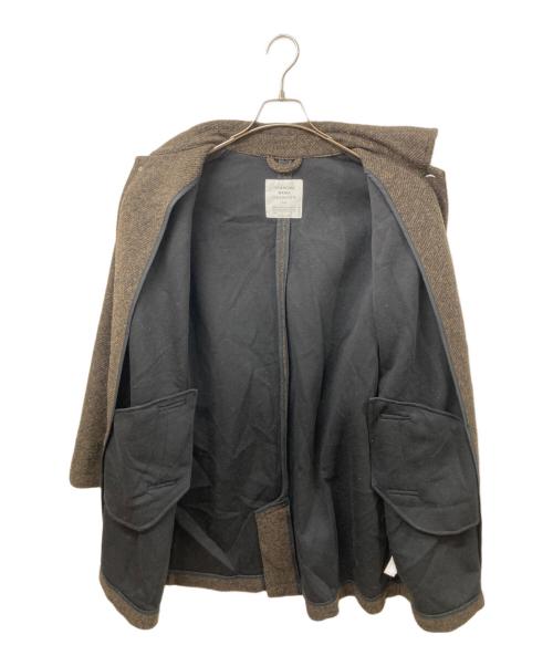 GRANDMA MAMA DAUGHTER（グランマママドーター）GRANDMA MAMA DAUGHTER (グランマママドーター) ウールコート ブラウン サイズ:SIZE 2の古着・服飾アイテム