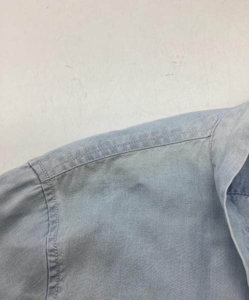 LAUREN RALPH LAUREN（ローレンラルフローレン）LAUREN RALPH LAUREN (ローレンラルフローレン) ボウタイブラウス スカイブルー サイズ:SIZE Sの古着・服飾アイテム