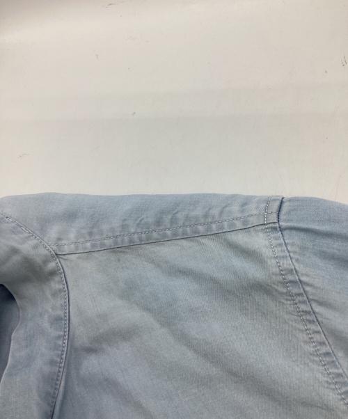 LAUREN RALPH LAUREN（ローレンラルフローレン）LAUREN RALPH LAUREN (ローレンラルフローレン) ボウタイブラウス スカイブルー サイズ:SIZE Sの古着・服飾アイテム