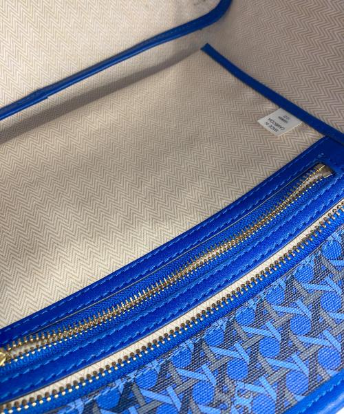 TORY BURCH（トリーバーチ）TORY BURCH (トリーバーチ) EVER READY ZIP TOTE ブルーの古着・服飾アイテム