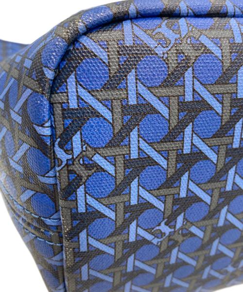 TORY BURCH（トリーバーチ）TORY BURCH (トリーバーチ) EVER READY ZIP TOTE ブルーの古着・服飾アイテム