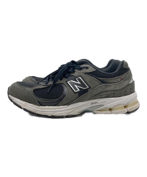 NEW BALANCE（ニューバランス）NEW BALANCE (ニューバランス) ML2002RB BLACK グレー サイズ:26.5の古着・服飾アイテム