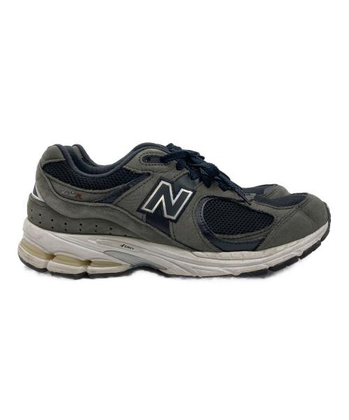 NEW BALANCE（ニューバランス）NEW BALANCE (ニューバランス) ML2002RB BLACK グレー サイズ:26.5の古着・服飾アイテム